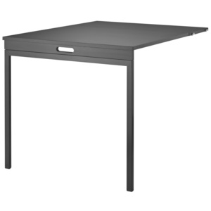 String Výklopný stolek String Folding Table, black stained ash/black