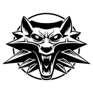Fantasyobchod Samolepka Zaklínač - Logo