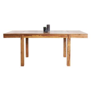 Moebel Living Sheeshamový rozkládací jídelní stůl Aspen 120–200 cm