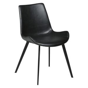 DAN-FORM Vintage černá čalouněná židle DanForm Hype