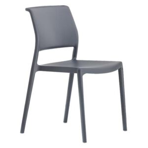 Pedrali Tmavě šedá plastová židle Ara 310