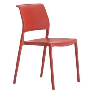 Pedrali Červená plastová židle Ara 310