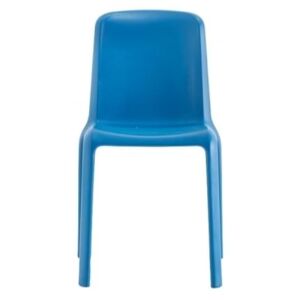 Pedrali Modrá plastová jídelní židle Snow 300