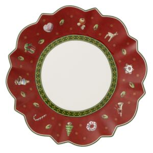 Villeroy & Boch Toy´s Delight pečivový talíř, červený, 17 cm