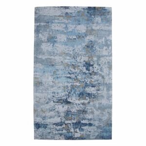 Abstrakt koberec modrý 240 x 160 cm