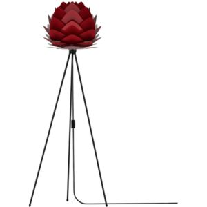 Aluvia mini stojací lampa na trojnožce rubínově-červená