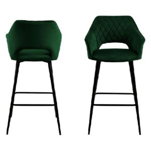 Felina barová stolička zelená