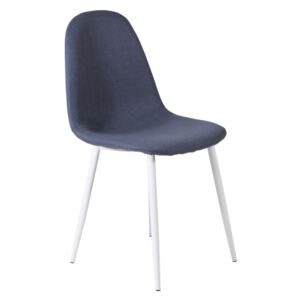 Polar židle - bílá / modrá