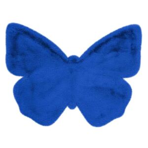 Kusový koberec Lovely Kids 1125 Butterfly Modrá