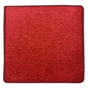 Betap koberce AKCE: 200x200 cm Kusový koberec Eton 2019-15 červený čtverec - 200x200 cm
