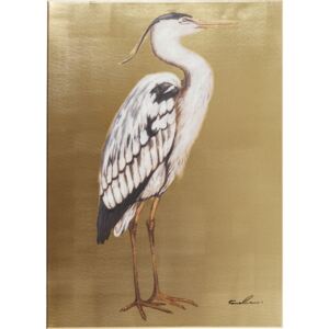 KARE DESIGN Obraz s ručními tahy Heron Right 70×50 cm