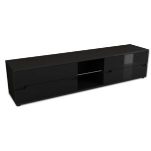 TV stolek/skříňka Adonis AS 30 (černá) (s osvětlením)
