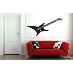 Elektrická kytara (98 x 35 cm) - Samolepka na zeď
