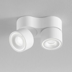 Egger Clippo S Duo LED stropní spot, bílý, 3 000 K