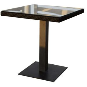 Dimenza Designový stůl BARCELONA 70x70 cm - černý