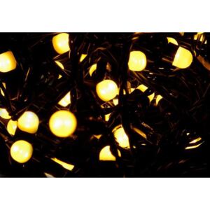 Vánoční LED osvětlení - 20 m, 200 MAXI LED, teple bílé - OEM D28572