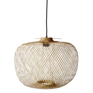 Bambusová závěsná lampa