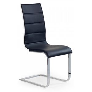 Jídelní židle Aimee černá / bílá
