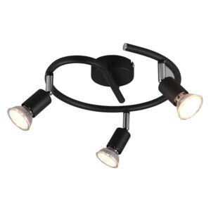 TRIO R80913932 PARIS bodové svítidlo D260mm 3xGU10 matná černá