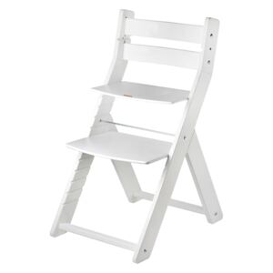 Rostoucí židle WOOD PARTNER SANDY KOMBI Barva: bílá/bílá