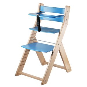 Rostoucí židle WOOD PARTNER LUCA Barva: lak/modrá