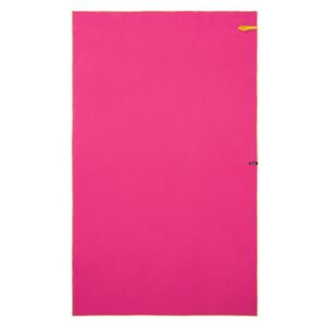 CRIVIT® Rychleschnoucí osuška, 110 x 180 cm (růžová)