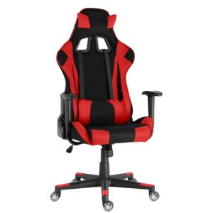 Racing Pro Herní židle RACING PRO ZK-005 TEX černo-červená