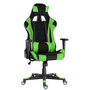 Racing Pro Herní židle RACING PRO ZK-005 TEX černo-zelená
