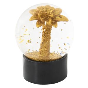 Sněžítko se zlatou palmou - Ø 8*11 cm