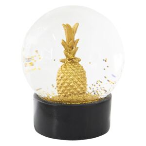 Sněžítko zlatý ananas - Ø 10*13 cm