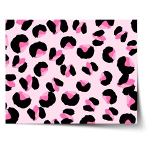 Plakát SABLIO - Růžový gepard 60x40 cm