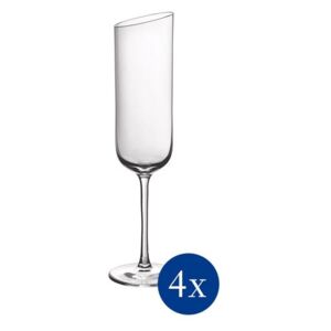 Villeroy & Boch NewMoon sklenice na šampaňské, 0,17 l, 4 ks