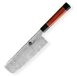 Nůž na zeleninu Nakiri 180 mm - Dellinger Octagonal Full Damascus