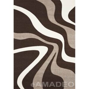 Merinos Turecko Kusový koberec Diamond 760-80 hnědý - 120x170