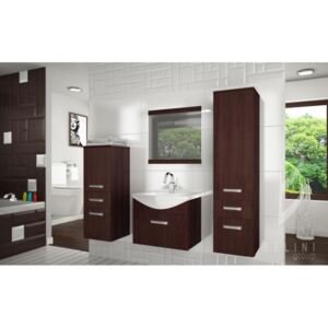 Moderní koupelnová sestava FINE 4PRO + zrcadlo a umyvadlo 01 ZDARMA 151