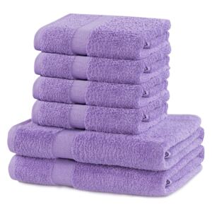TOP Set luxusních froté ručníků a osušek MARINA 4+2 Lila