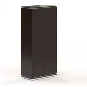 Vysoká skříň Creator 83,2 x 44,5 x 185,9 cm bílá / wenge