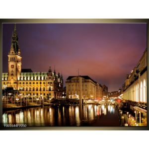 Moderní obraz - Hamburg (F001644F7050)