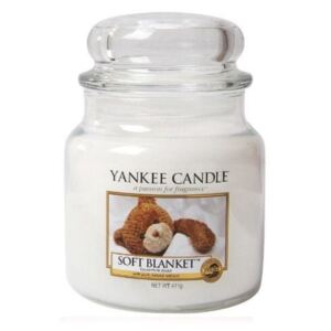 Yankee Candle Aromatická svíčka střední Soft Blanket 411 g