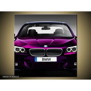 Obraz fialového BMW (F003677F3030GD)