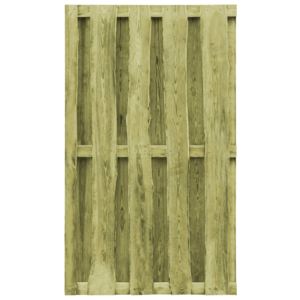 Zahradní branka zelené impregnované dřevo FSC 100 x 170 cm