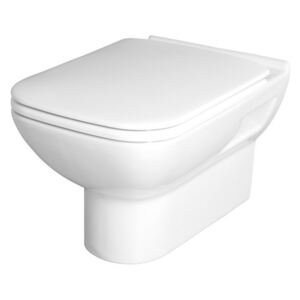 SAPHO BABEL WC sedátko, duroplast, bílá/chrom ( 70110720 )