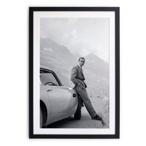 Černobílý plakát Little Nice Things Sean Connery, 40 x 30 cm