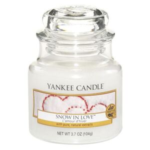 Svíčka Yankee Candle 104gr - Snow In Love