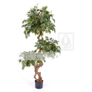 EG Umělý strom Fikus Bonsai (130cm)