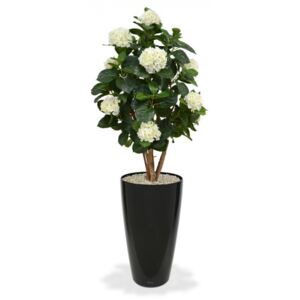 MF Umělá rostlina Hortenzie DeLuxe (110cm) - krémová