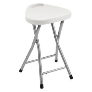 AQUALINE Koupelnová stolička 30x46,5x29,3 cm, bílá ( CO75 )