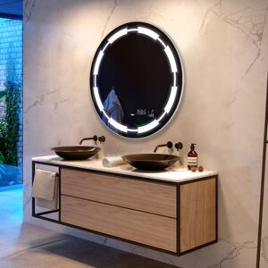Koupelnové zrcadlo s LED podsvícením L34
