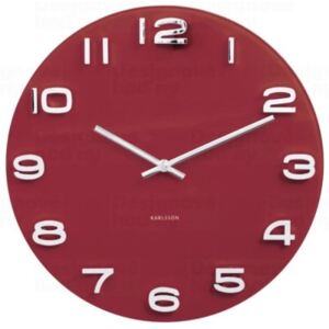 Designové nástěnné hodiny 5640RD Karlsson 35cm