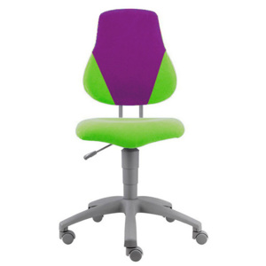 Dětská rostoucí židle ALBA FUXO V-line ostře zeleno-fialová
